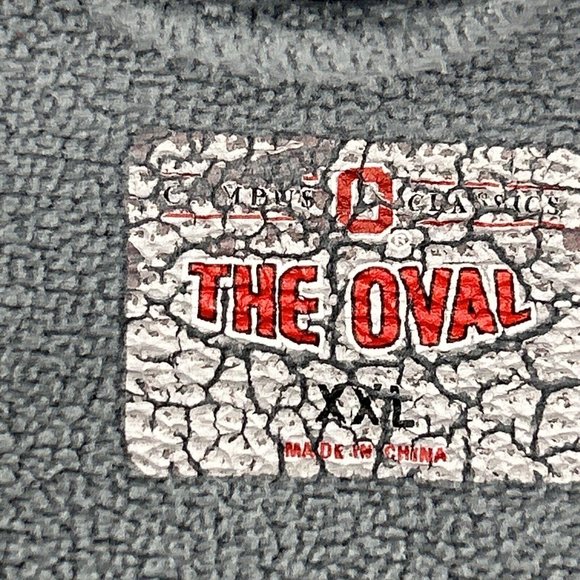 The Ohio State Buckeyes Men's XXL Red‎ Fleece Lined Full Zip Softshell The Oval - Picture 3 of 10